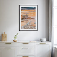 Daytona Beach Photo Color Poster