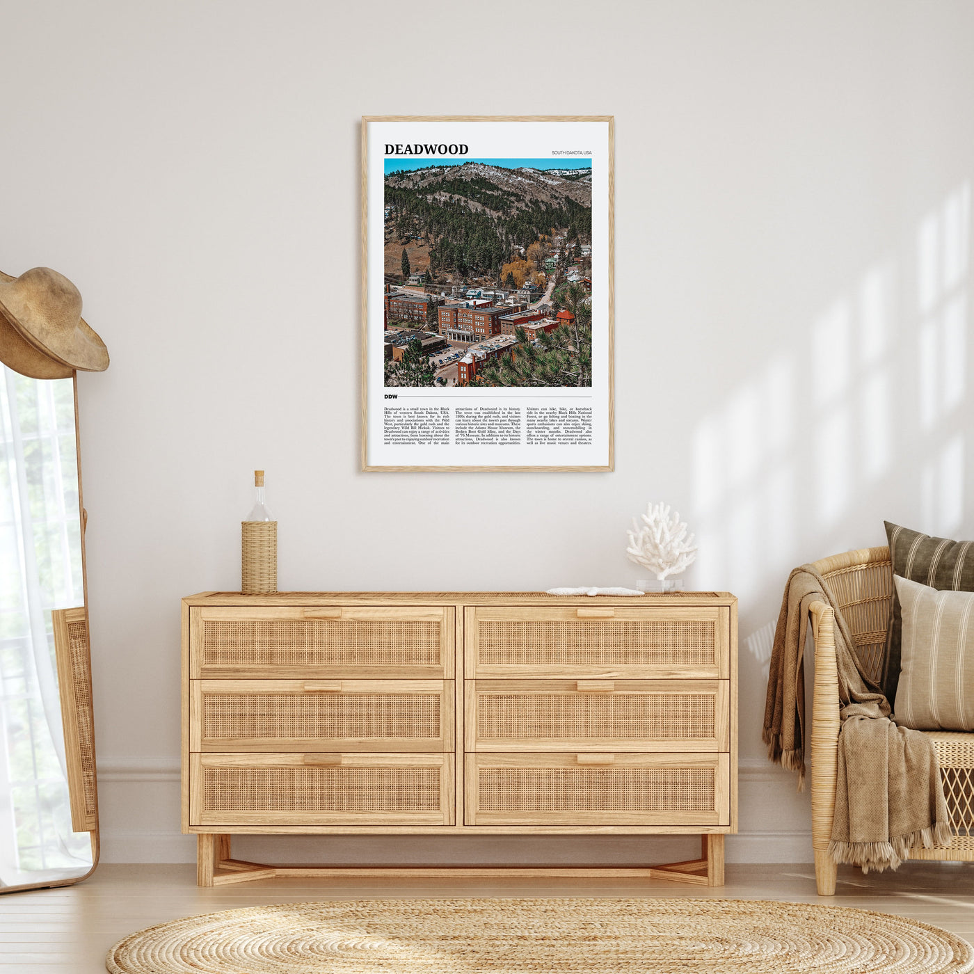 Deadwood Travel Color Poster