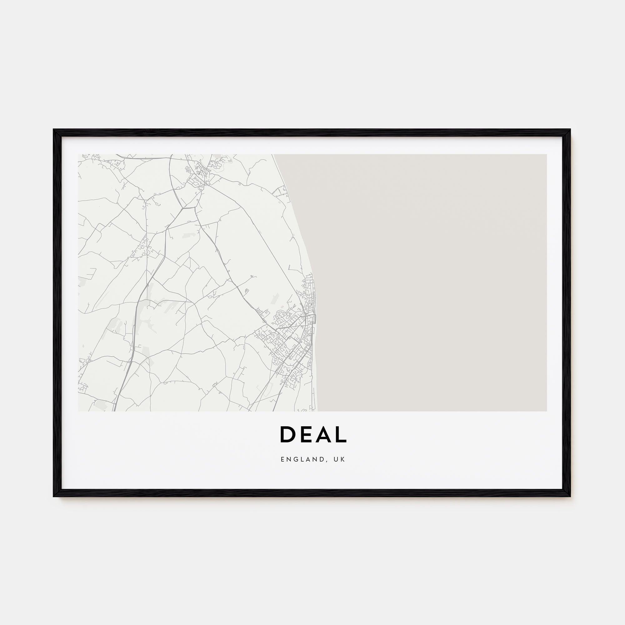 Deal Map Landscape Poster