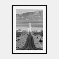 Death Valley Photo B&W Poster