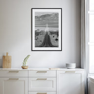 Death Valley Photo B&W Poster