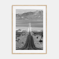 Death Valley Photo B&W Poster