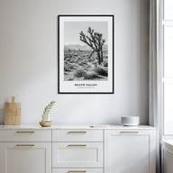Death Valley Portrait B&W No 1 Poster