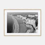 Del Mar Landscape B&W Poster
