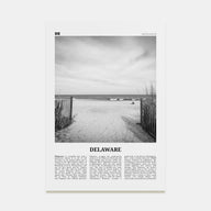 Delaware Travel B&W No 1 Poster