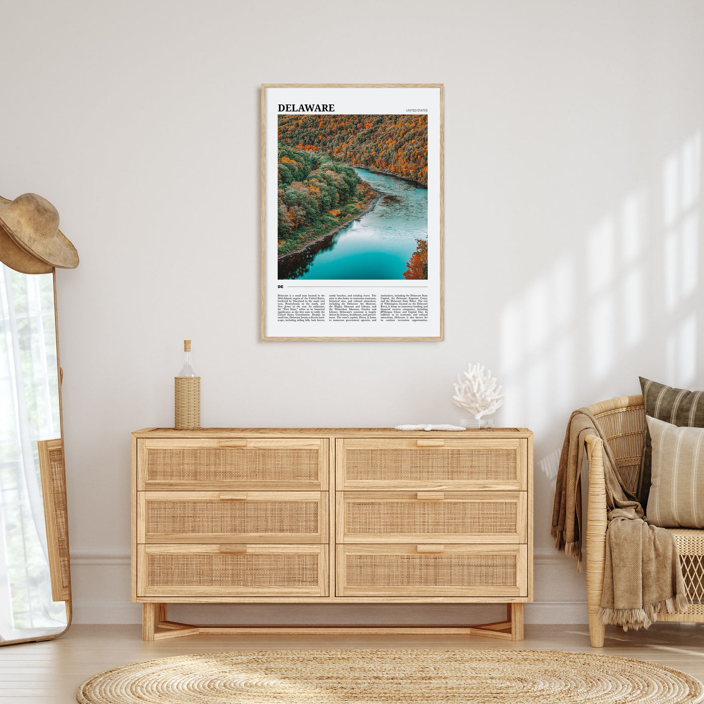 Delaware Travel Color No 1 Poster