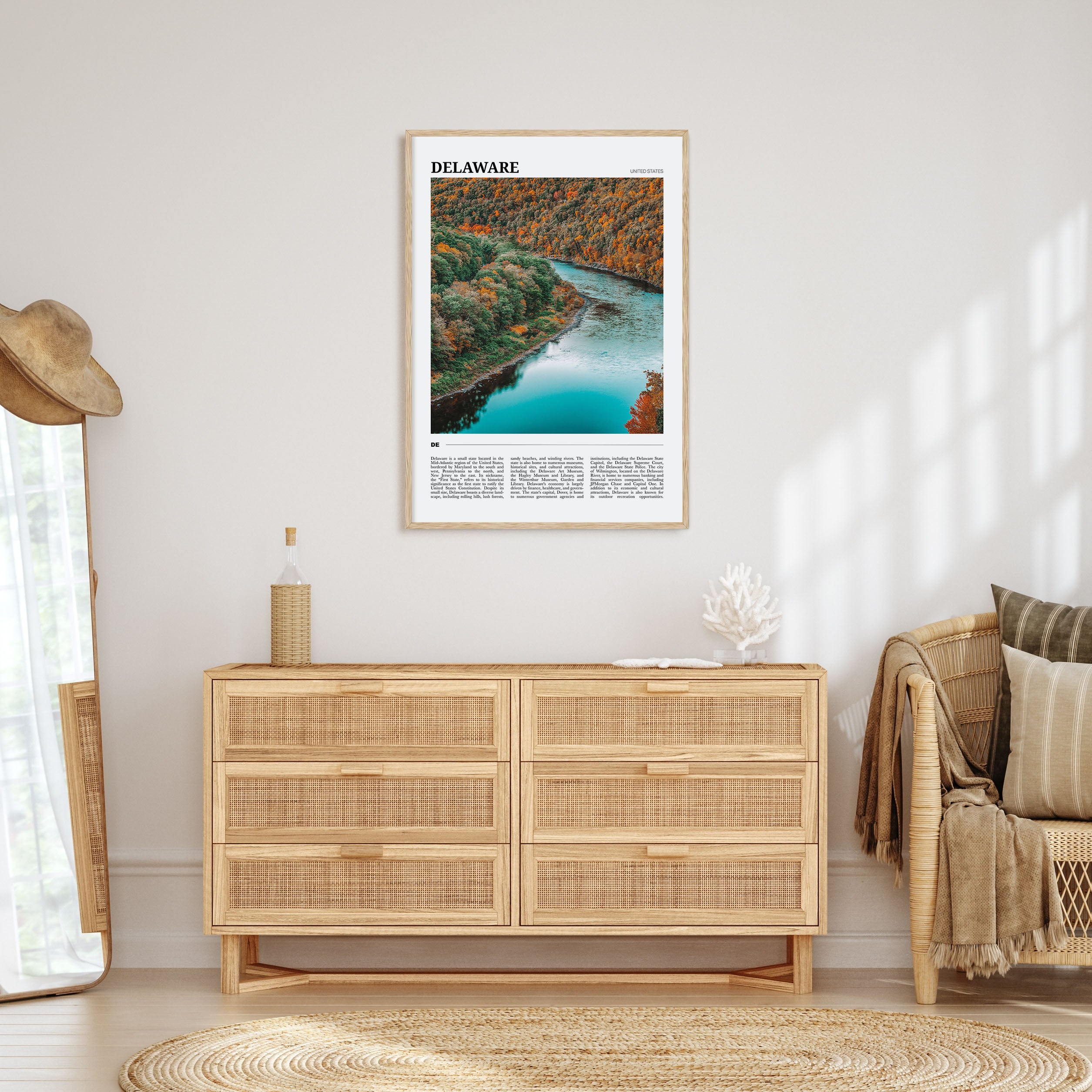 Delaware Travel Color No 1 Poster
