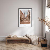 Delft Portrait Color Poster