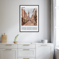 Delft Travel Color Poster