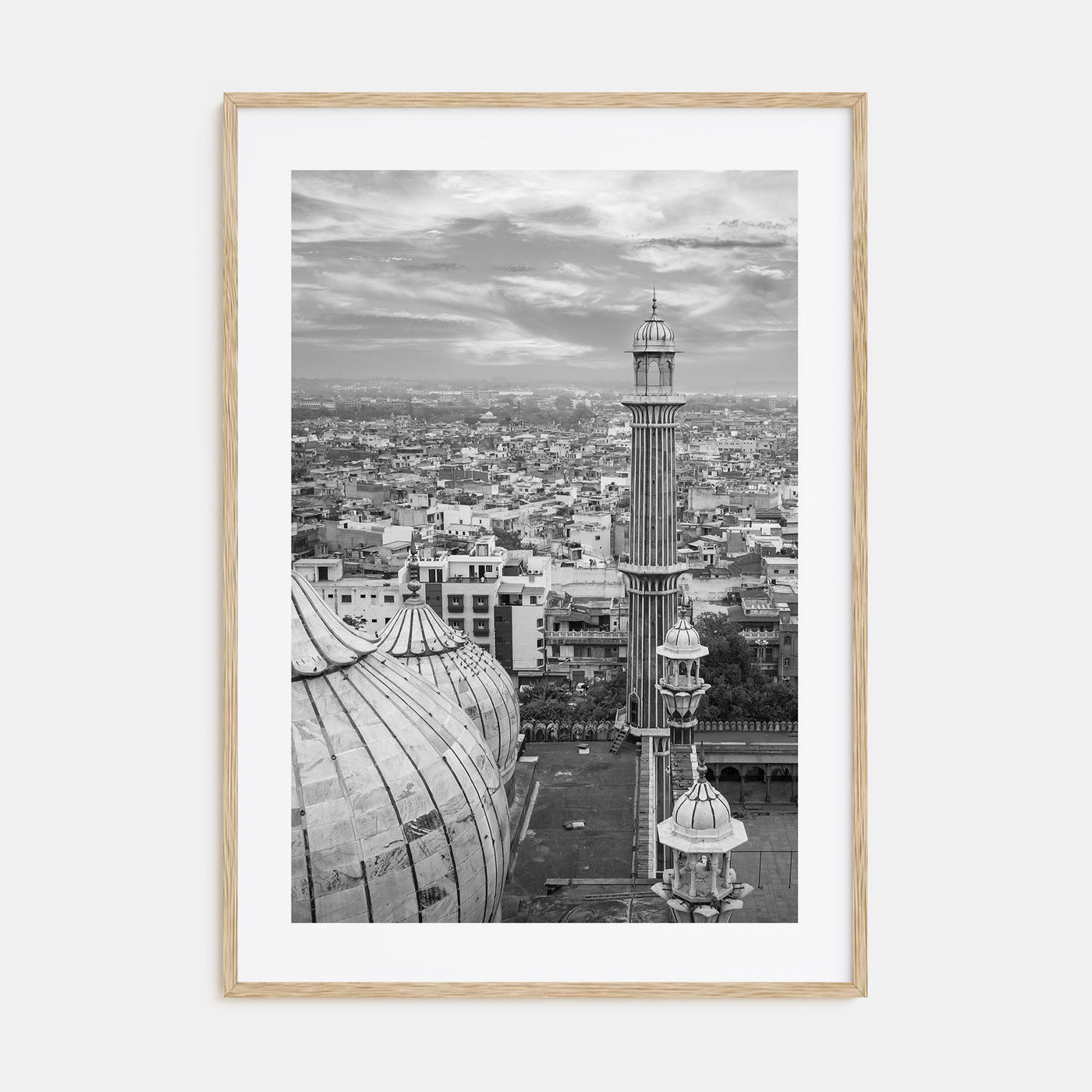 Delhi Photo B&W Poster