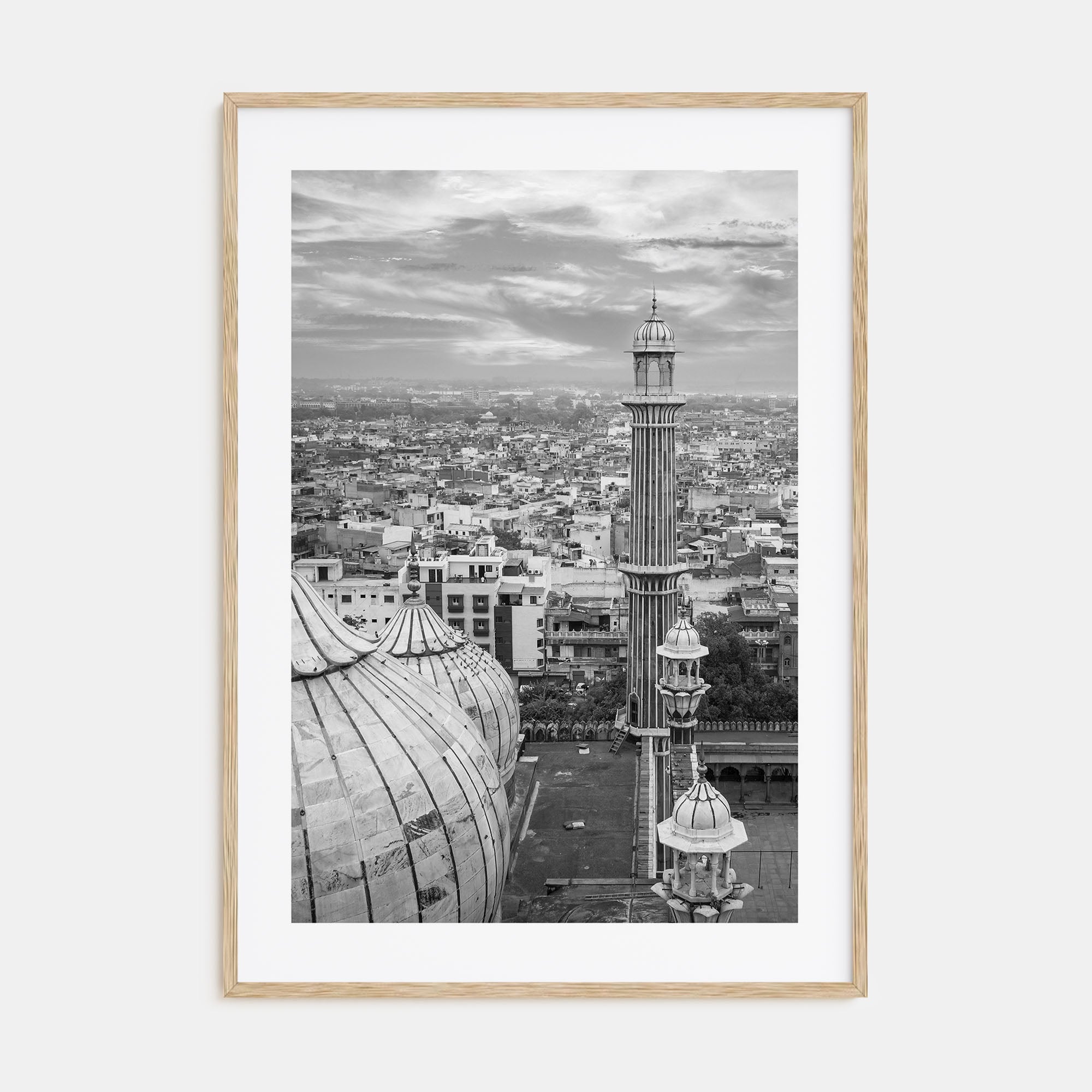 Delhi Photo B&W Poster