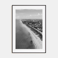 Delray Beach Photo B&W Poster