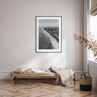 Delray Beach Photo B&W Poster
