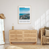Delray Beach Travel Color Poster
