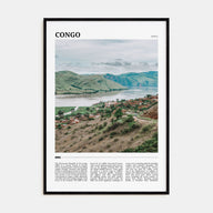 Democratic Republic of the Congo Travel Color Poster