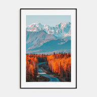 Denali Photo Color Poster