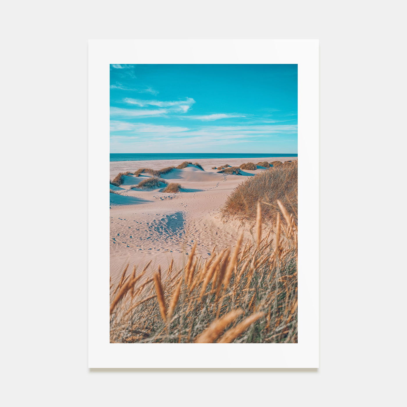 Denmark Photo Color Poster