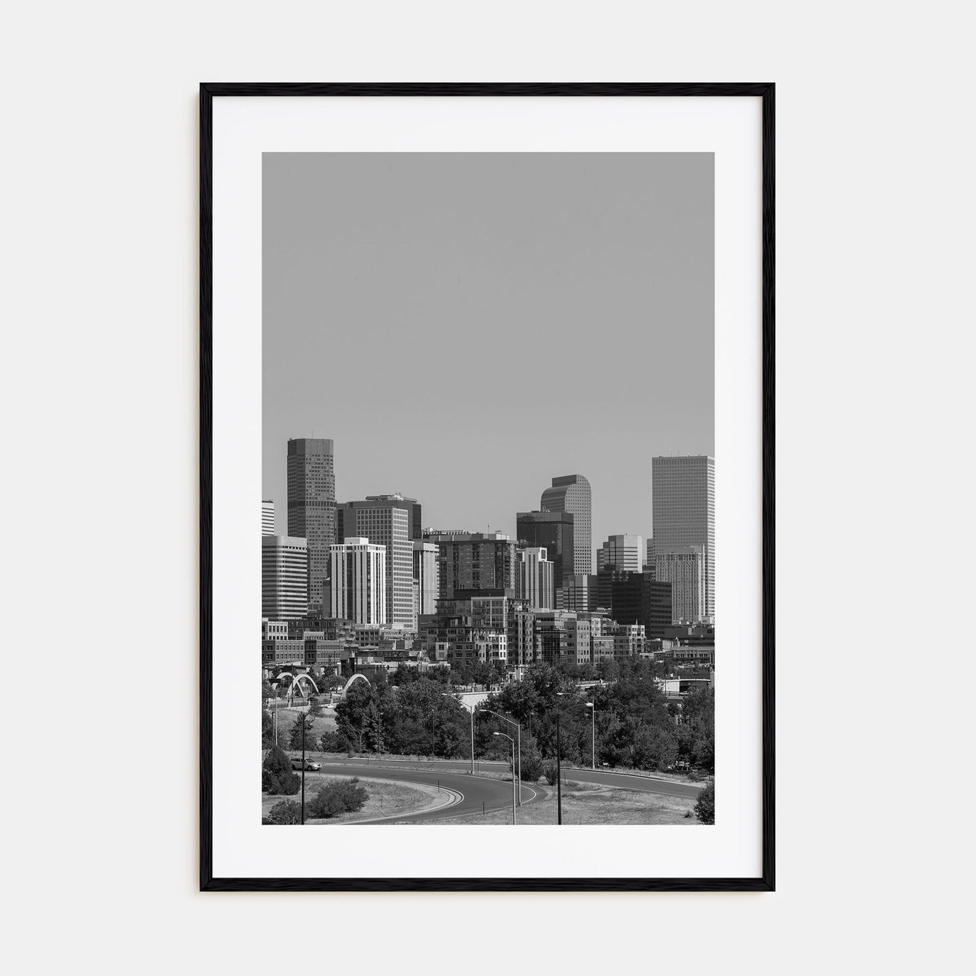 Denver Photo B&W No 1 Poster