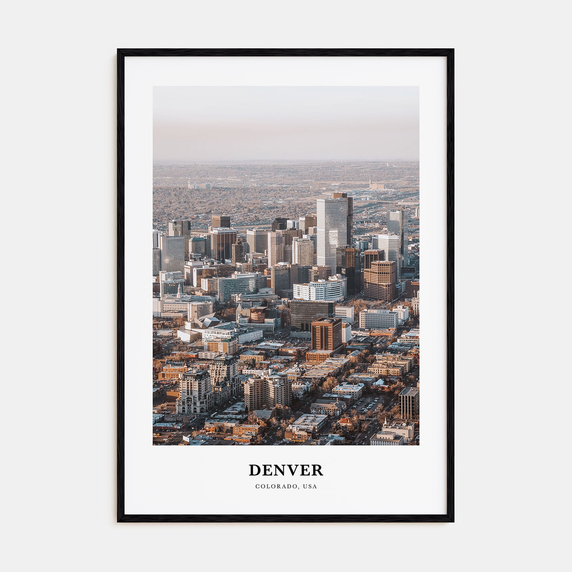 Denver Portrait Color No 2 Poster