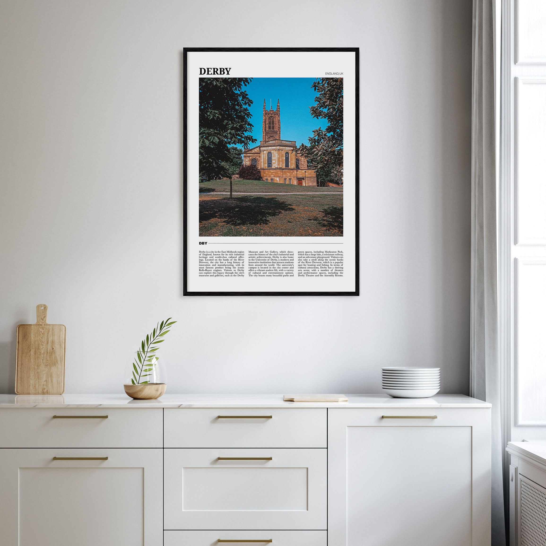 Derby Travel Color Poster