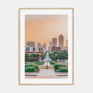 Des Moines Photo Color Poster