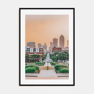 Des Moines Photo Color Poster