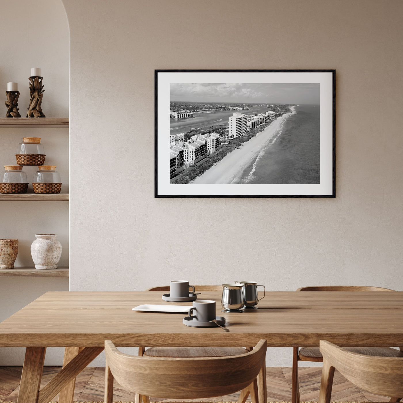 Destin Landscape B&W Poster