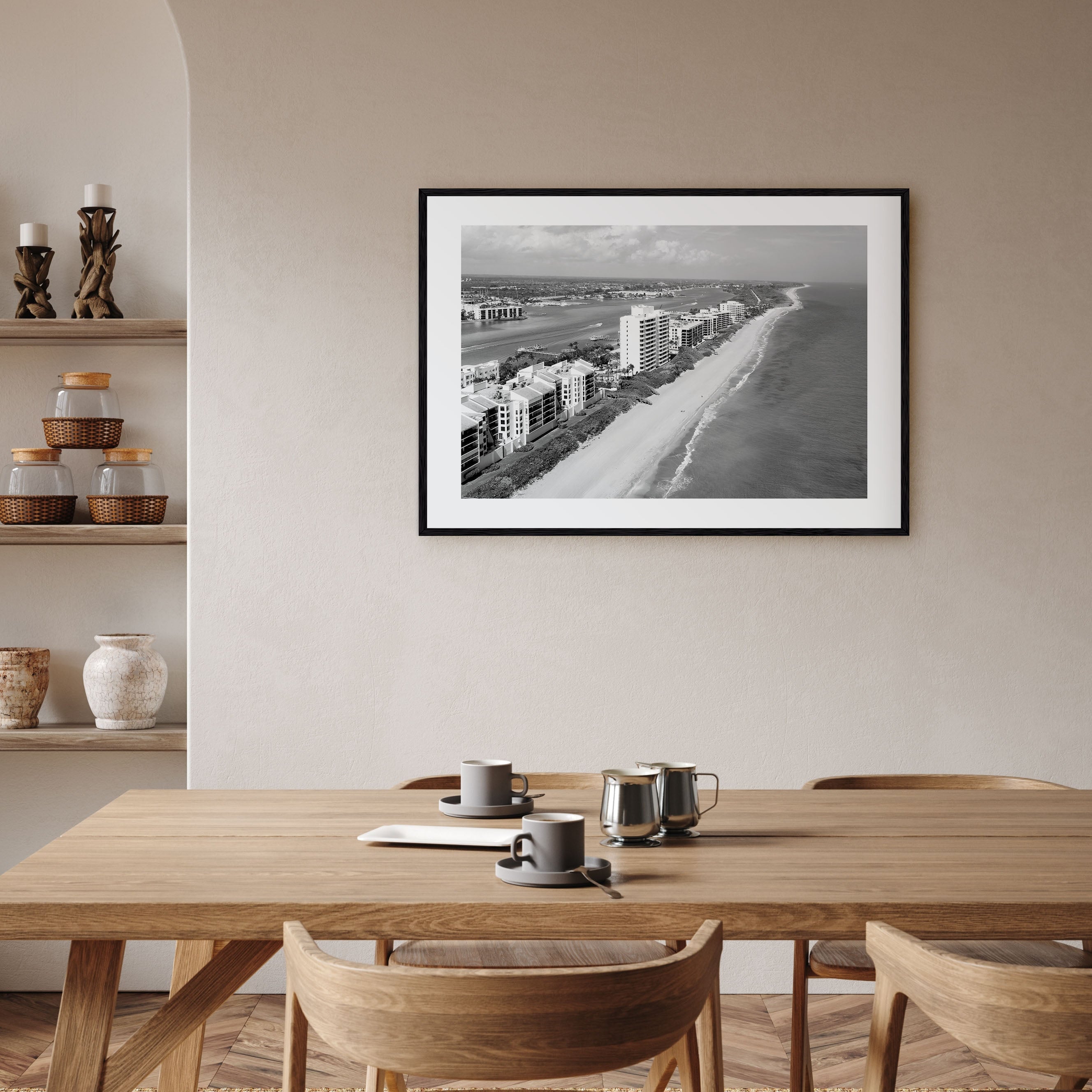 Destin Landscape B&W Poster