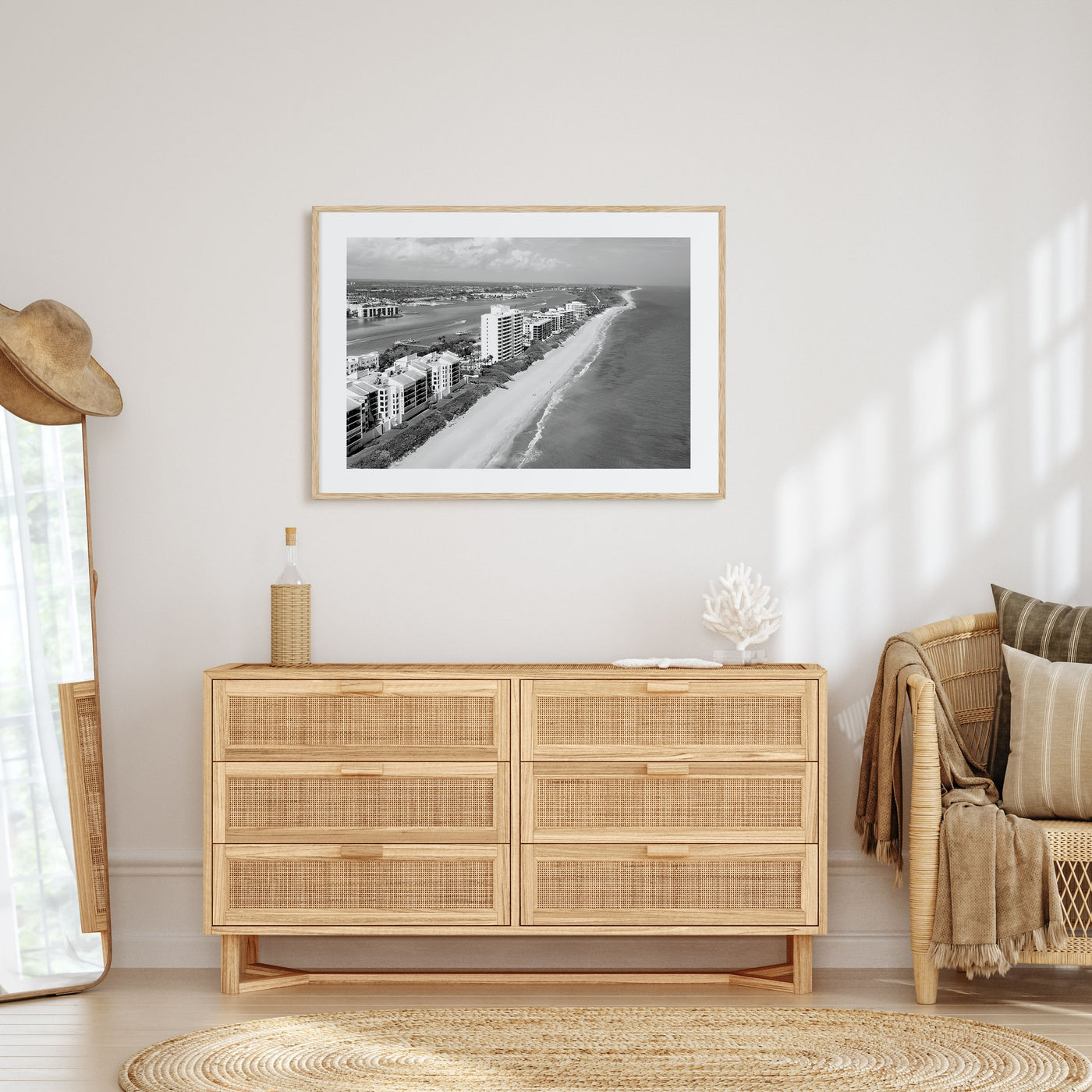 Destin Landscape B&W Poster