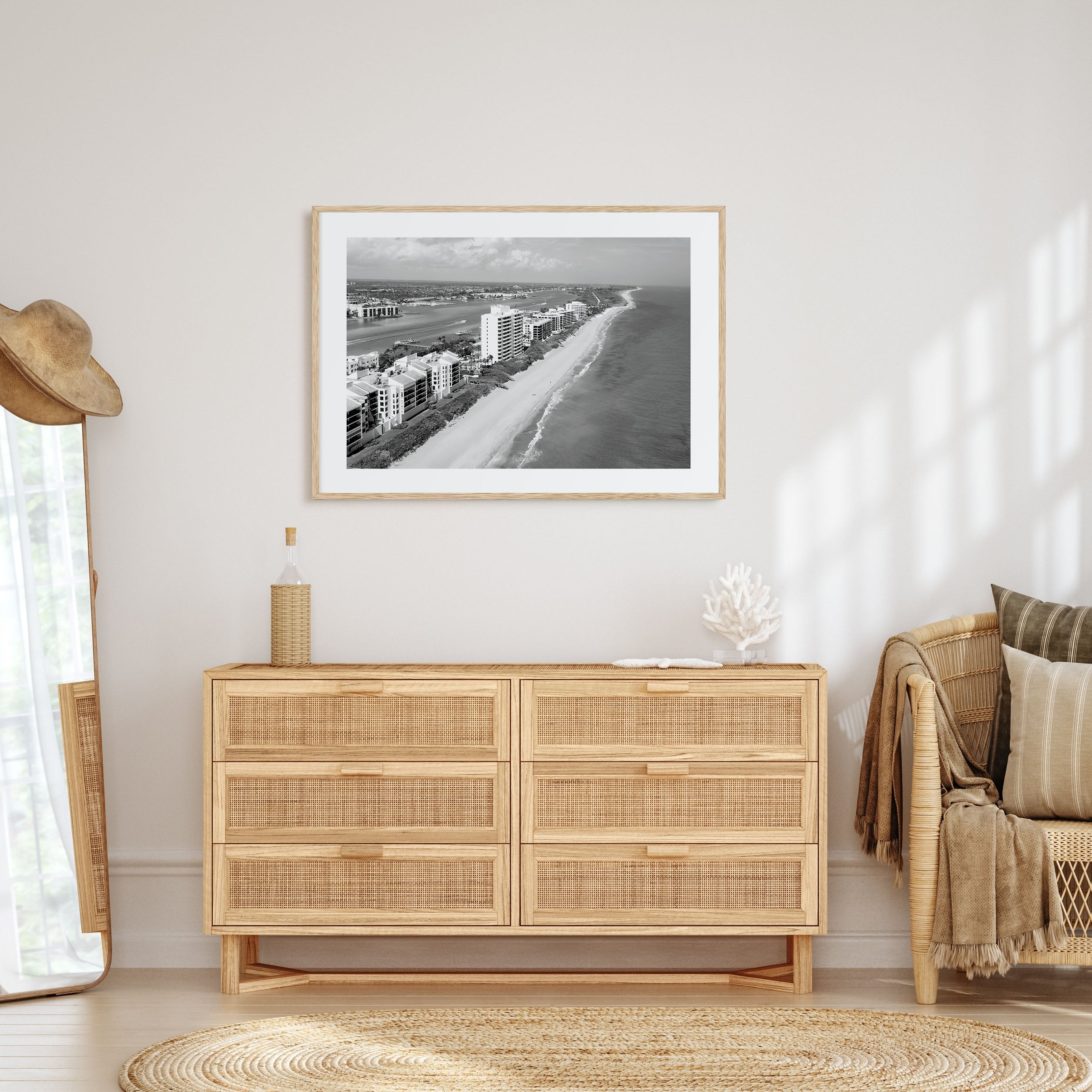 Destin Landscape B&W Poster