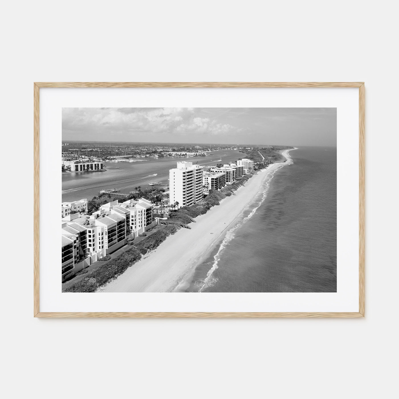Destin Landscape B&W Poster