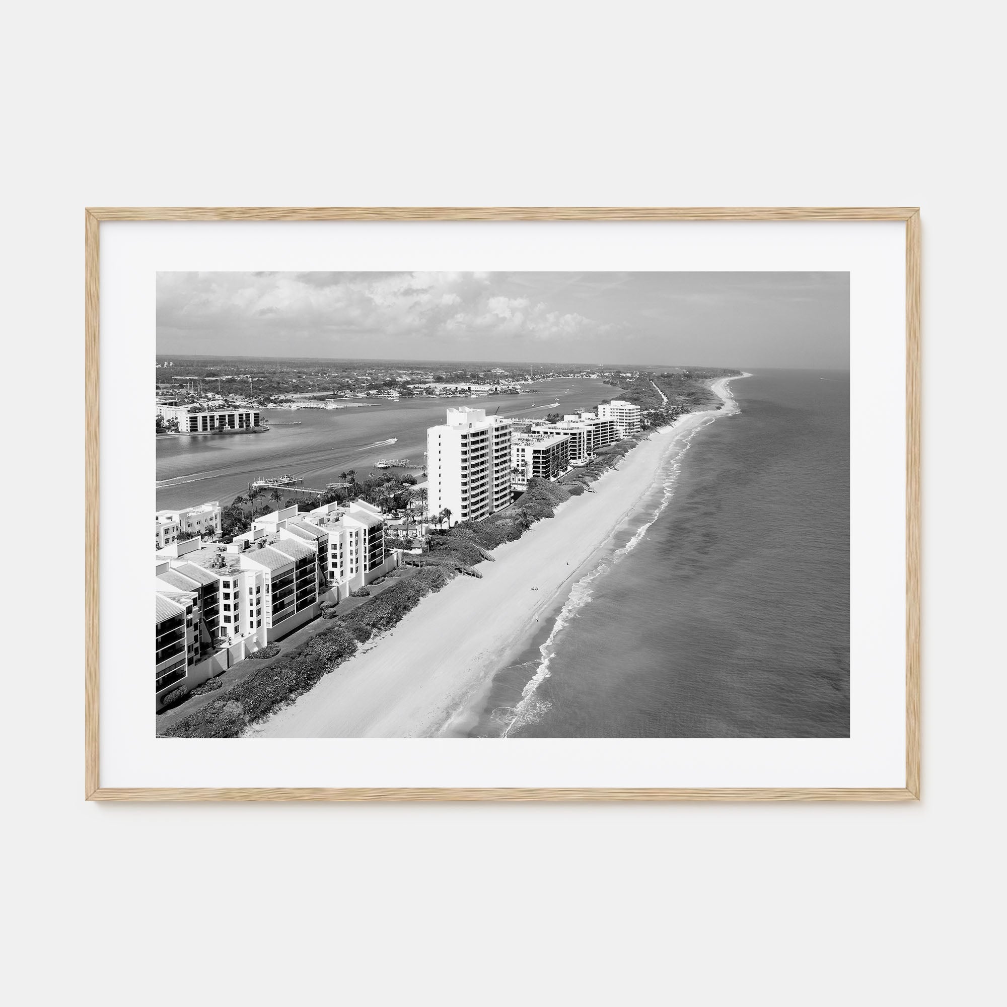 Destin Landscape B&W Poster