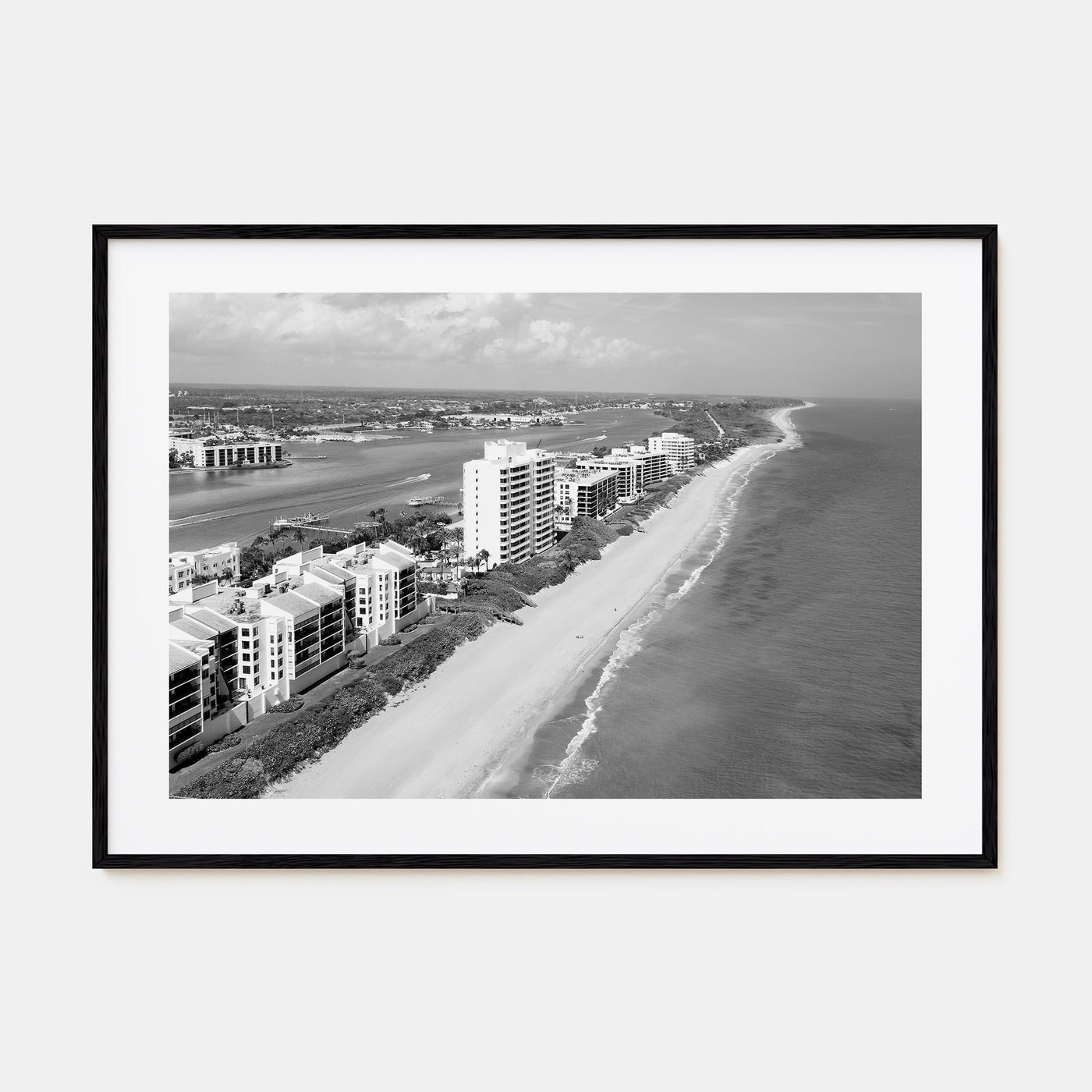 Destin Landscape B&W Poster