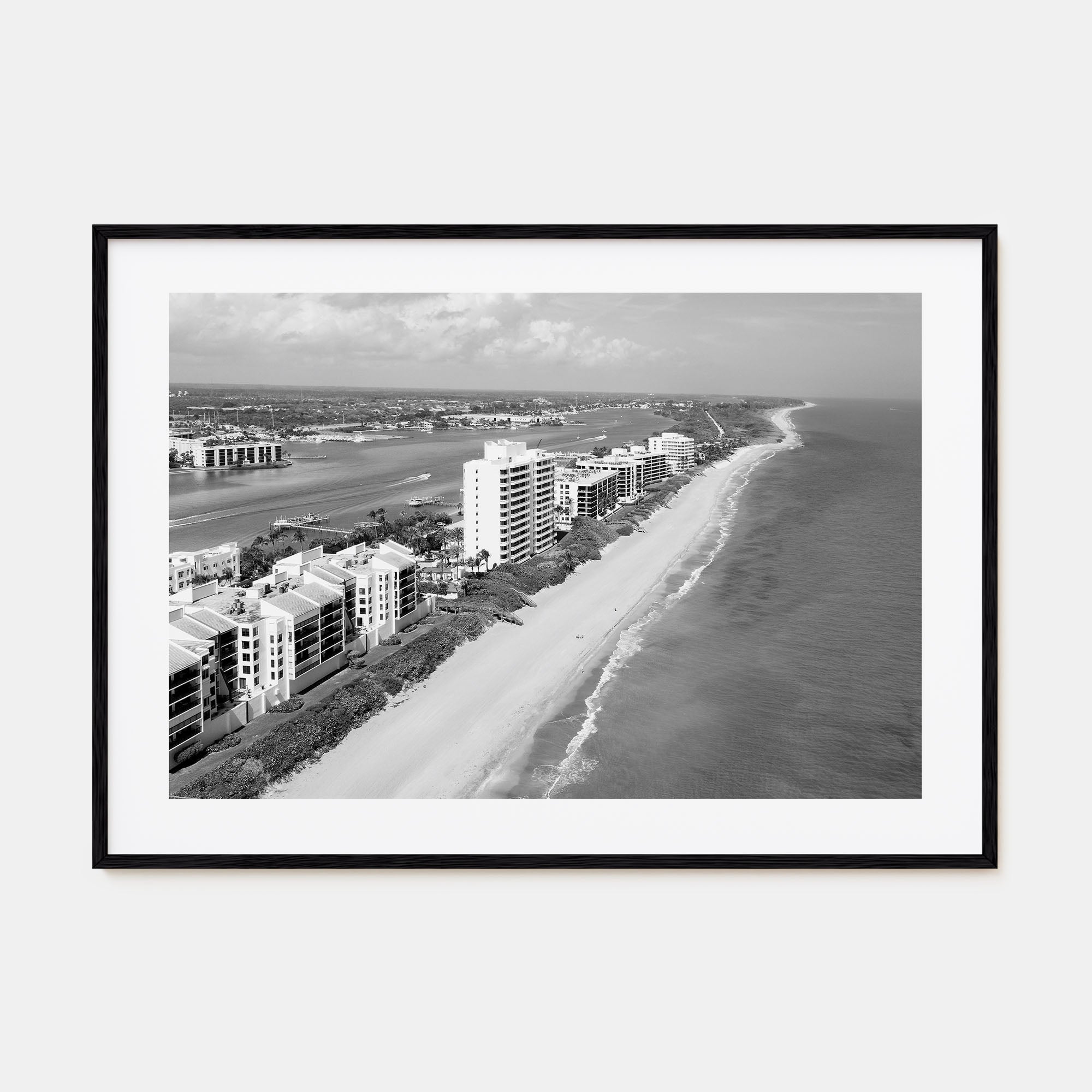 Destin Landscape B&W Poster