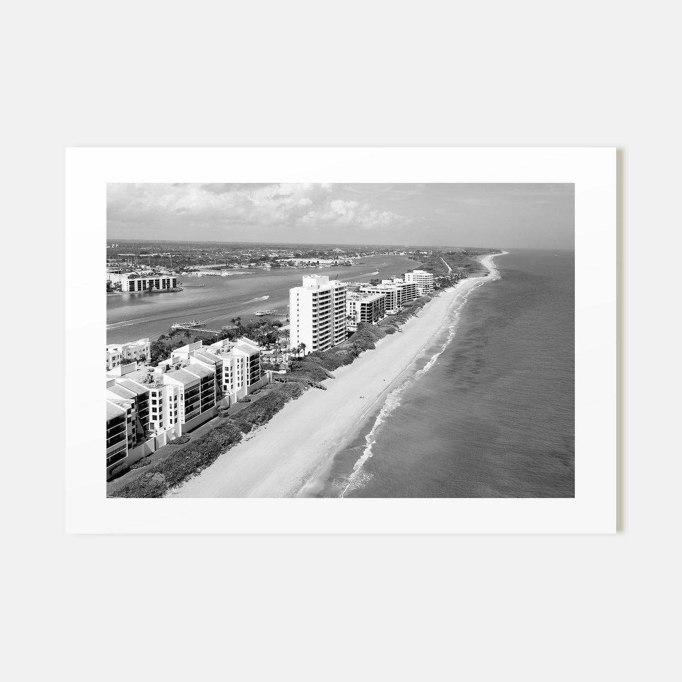 Destin Landscape B&W Poster