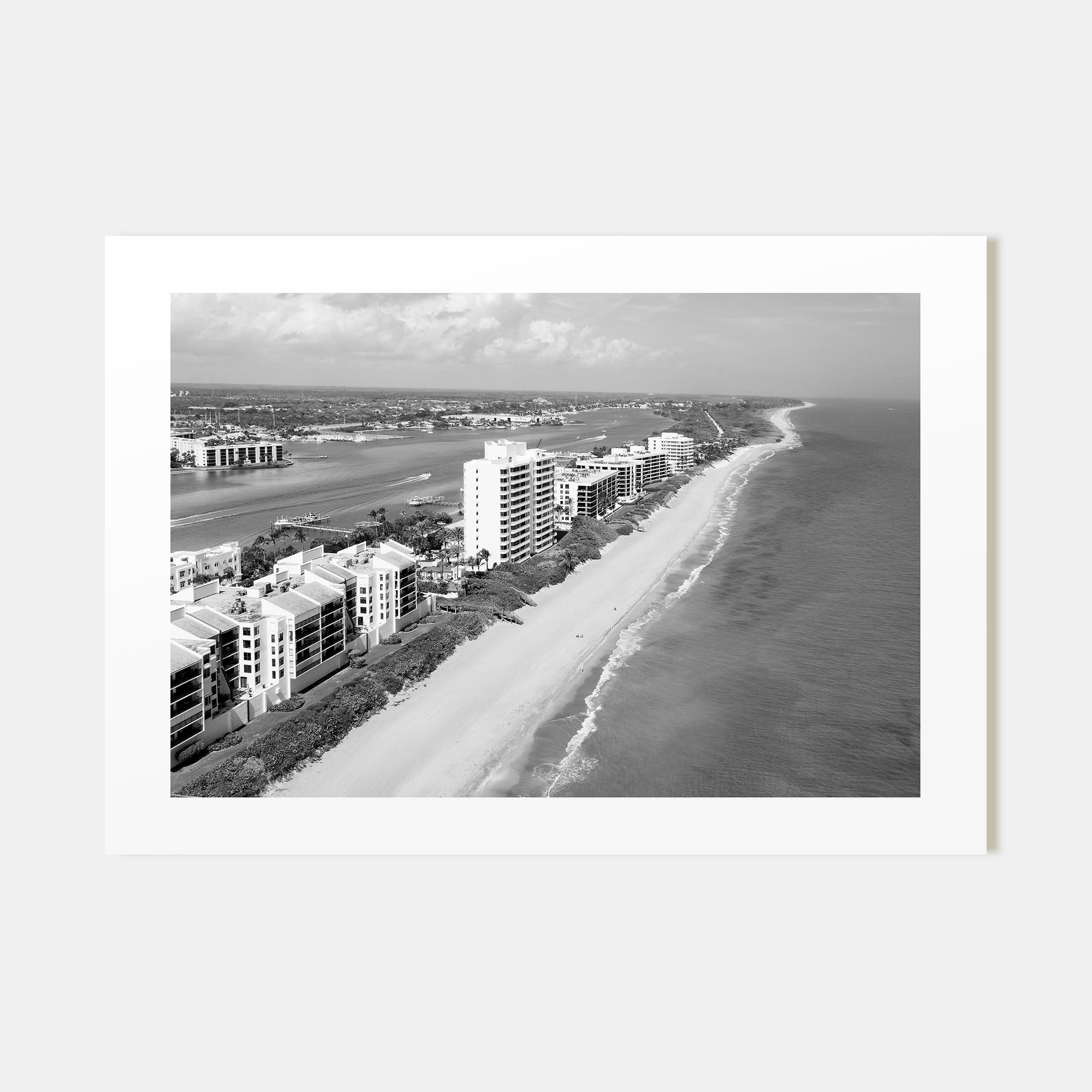 Destin Landscape B&W Poster