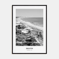 Destin Portrait B&W No 1 Poster