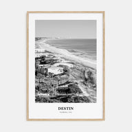 Destin Portrait B&W No 1 Poster