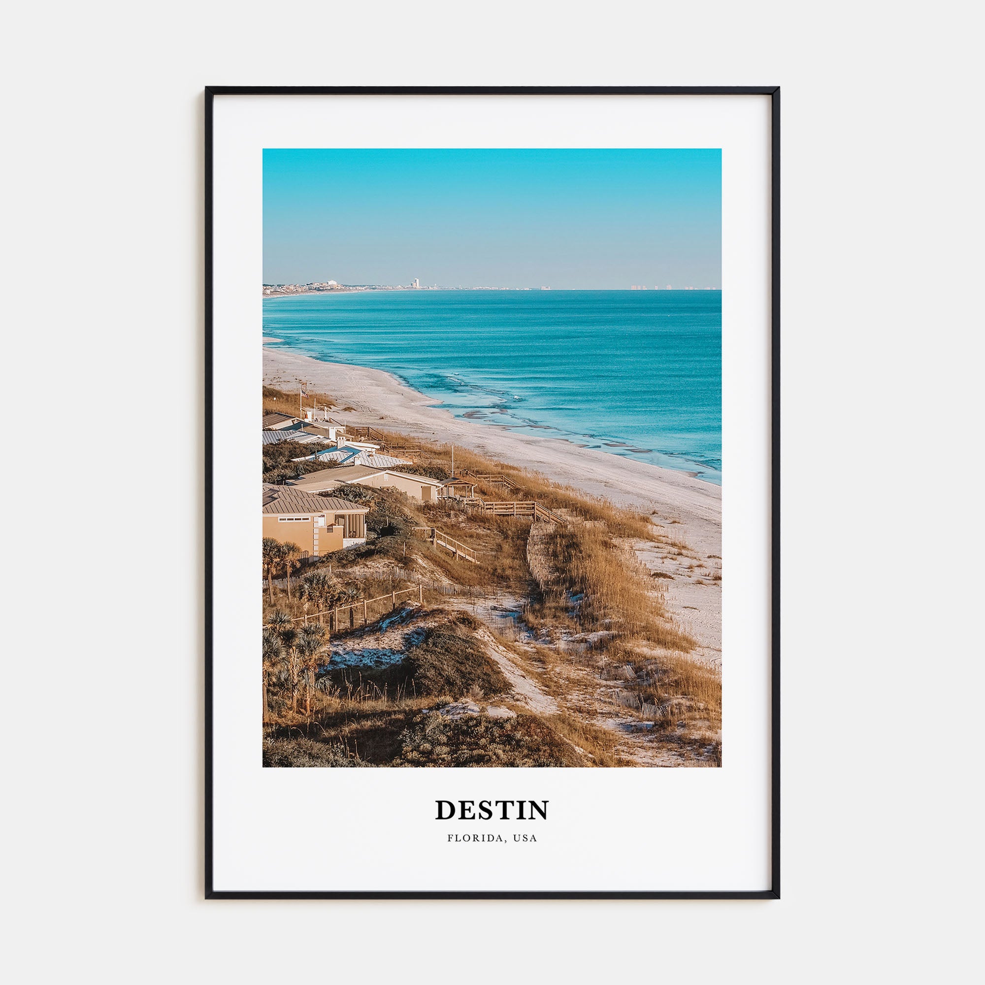 Destin Portrait Color Poster
