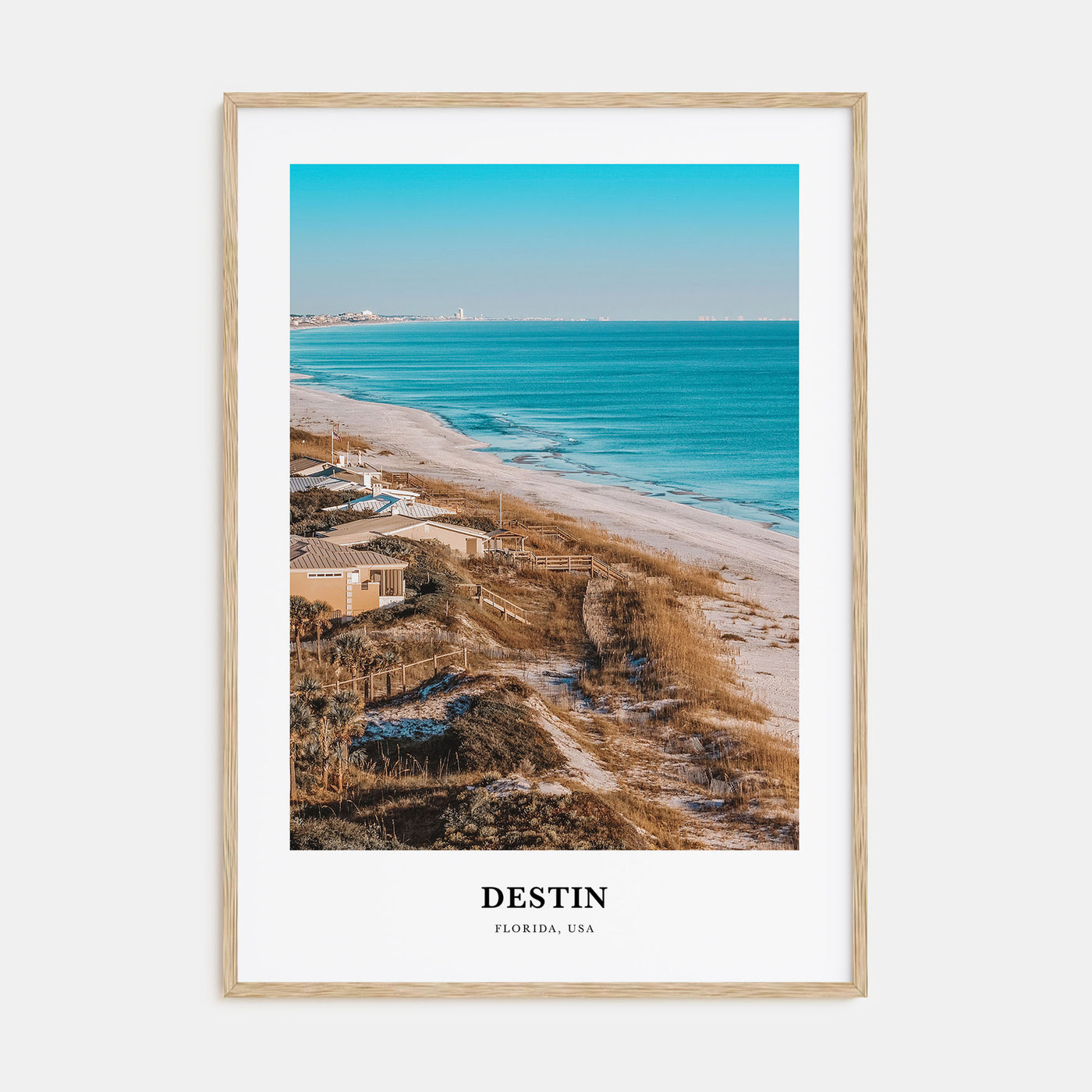 Destin Portrait Color Poster
