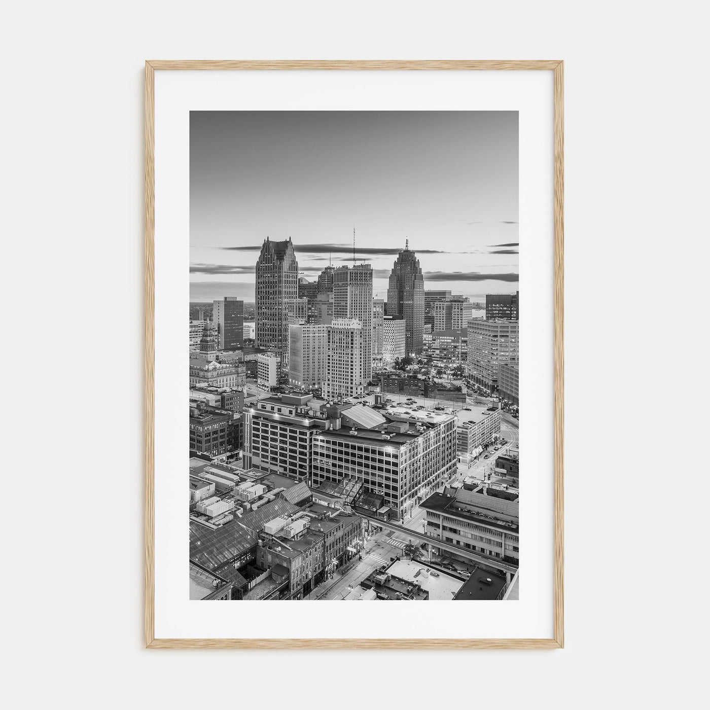 Detroit Photo B&W No 1 Poster