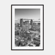 Detroit Photo B&W No 1 Poster