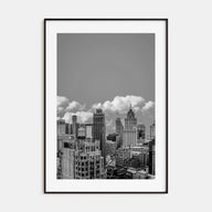 Detroit Photo B&W No 2 Poster