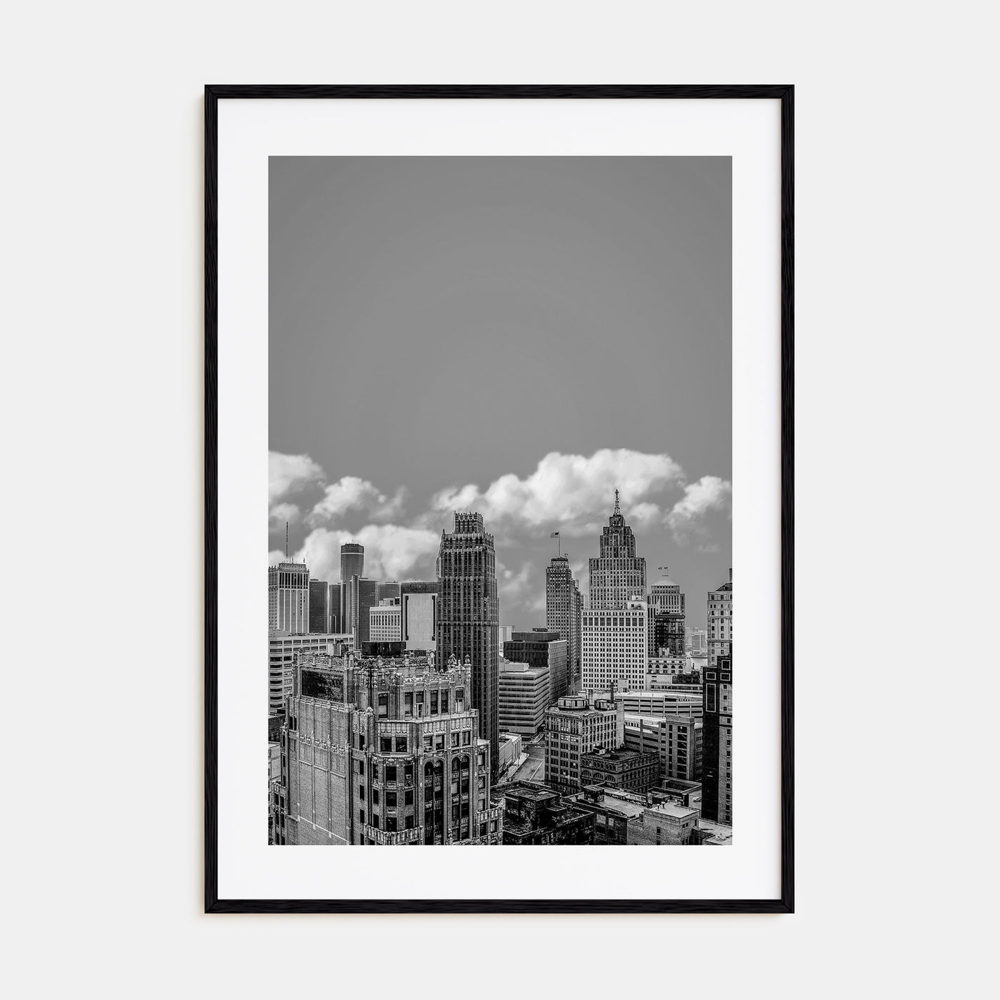 Detroit Photo B&W No 2 Poster