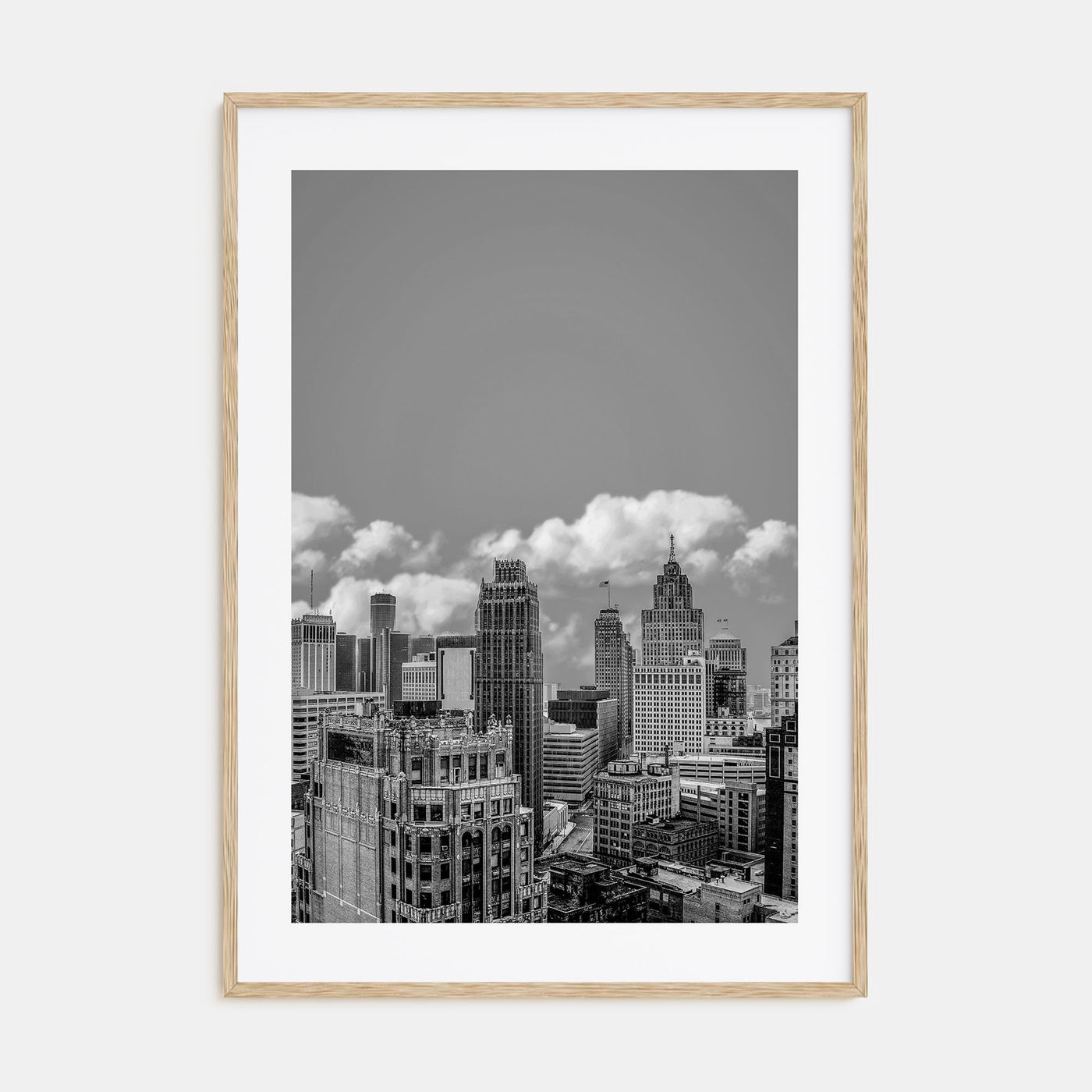 Detroit Photo B&W No 2 Poster