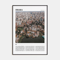 Dhaka Travel Color Poster