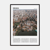 Dhaka Travel Color Poster