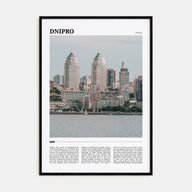 Dnipro Travel Color Poster