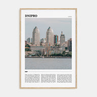 Dnipro Travel Color Poster