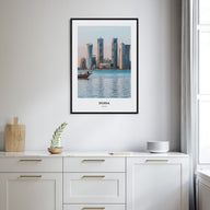 Doha Portrait Color Poster